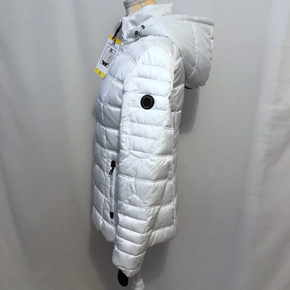 Nautica NWT White Puffer Water Resistant Jacket Women Various - Picture 7 of 16